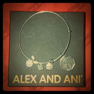 Alex and Ani silver bracelet